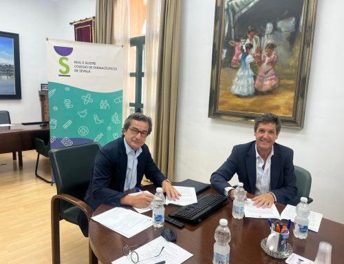 El Colegio de Farmacéuticos de Sevilla y la Fundación Banco de Alimentos sellan un convenio de colaboración para apoyar a las familias en riesgo de exclusión