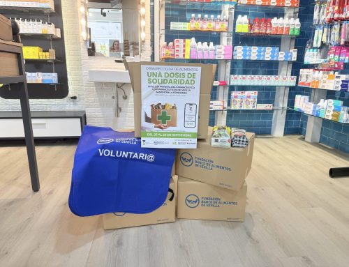 Una dosis de solidaridad”: los farmacéuticos sevillanos celebran su Día Mundial con una gran recogida de alimentos